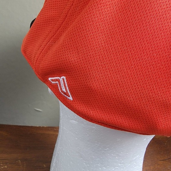 PACIFIC HEADWEAR MENS FITTED "G " Logo HAT Cap SIZE 7⅝ Orange Black - Picture 4 of 10